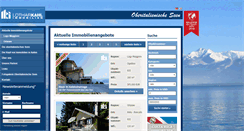 Desktop Screenshot of ortasee-immobilien.com